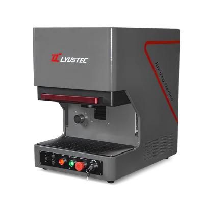 Mini Cover Metal Max 30 W Fiber Laser Marking Machine Made in China