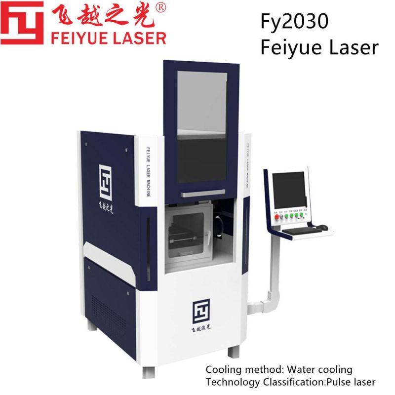 Fy2030 Feiyue Laser/Lazer 750/1000watts CNC Precision Metal Laser Cutting Machine Gold Silver Jewelry Ornaments Decorations Fiber Optic Laser Cutter