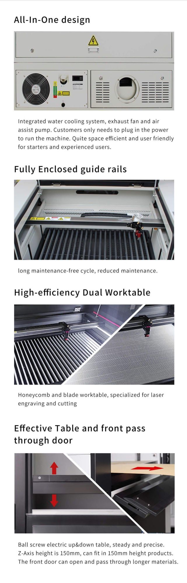 High-Speed Mira9 900mm*600mm DIY Laser Cutting Machine with WiFi Autofocus Camera for Wood/Acrylic/Glass/Plastic/Leather/Polywood/MDF