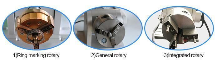 Desktop Cylinder Engraving Laser Marking Machine with Rotary Devices