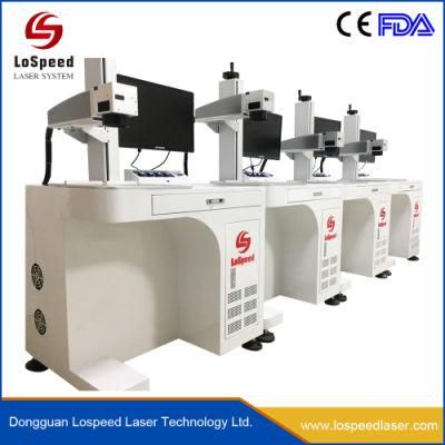 Small Size Portable Laser Engraver Hispeed Fiber Laser Marking Machine