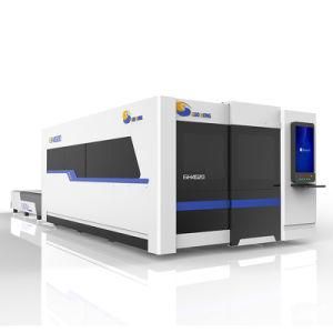 1kw CNC All Around Fiber Laser Metal Cutter with Switching Platform for Stainless Steel Carbon Steel Iron Copper Aluminum