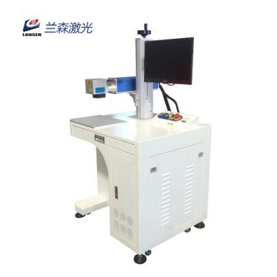 Hot Cheap Desktop Fiber Laser Marking Engraving Machine 20W 30W