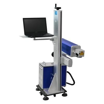 Dapenglaser 20W/30W/50W Fiber Laser Printing Marking/Engraving Machine for PVC Pipe/Electronic Parts/Metallic Products/Leather/Watch/Auto Part