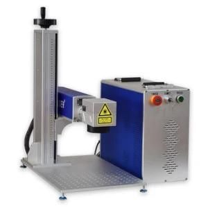 Metal Laser Engraving Machine 50W 30W 20W Fiber Laser Marking Machine