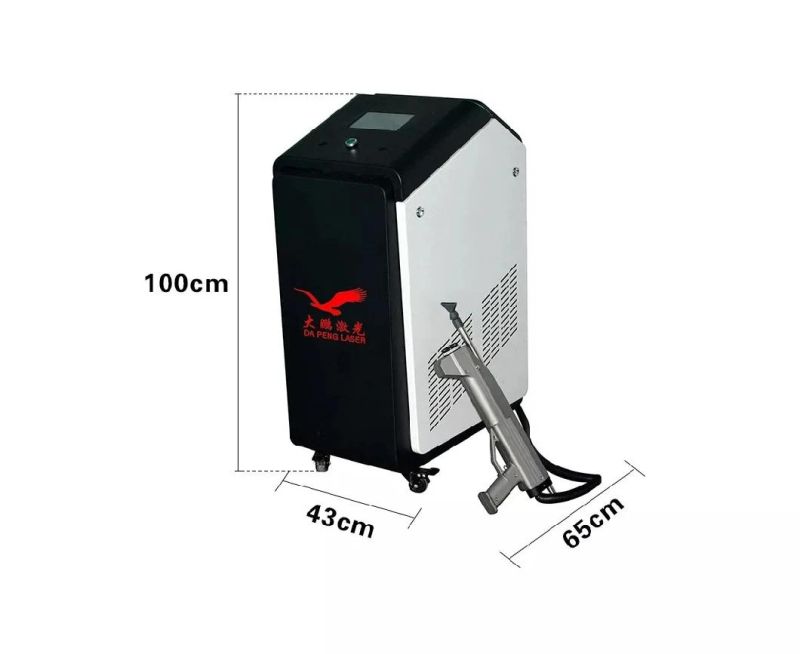 Dapeng 120W Fiber Laser Cleaning Metal Rust Paint Remover Machine