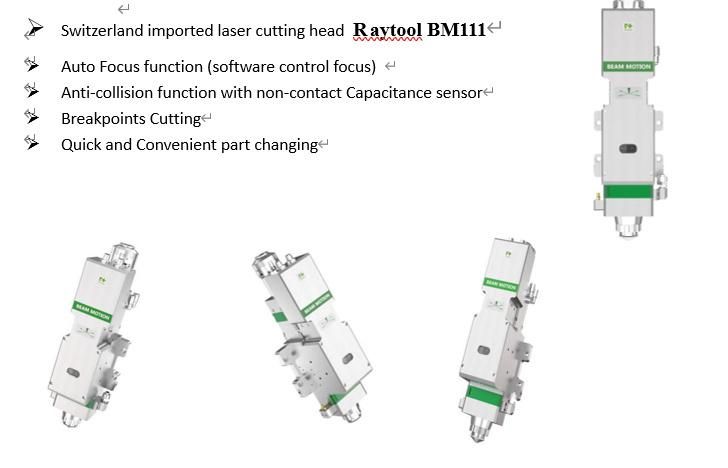 Reasonable Price 1000W 2000W 3000W 4000W 6000W 8000W High Speed Metal Fiber Laser Cutting Machine