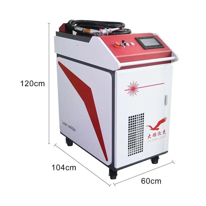 Dapeng Laser 1kw 1500watt 2kw Continuous Handheld Laser Rust Remover / Industrial Laser Cleaning Machine
