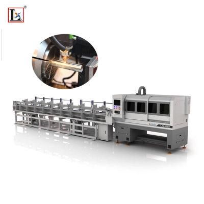 Fiber Laser Pipe Tube Cutting Machine with Automatic Loading/Unloading
