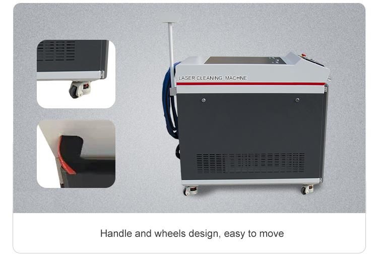 Factory Price Metal Rust Removal 1000W 1500W 2000W Laser Cleaning Machine