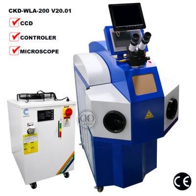 CCD Laser Welding Machine for Jewelry Repair Gold Silver Ring