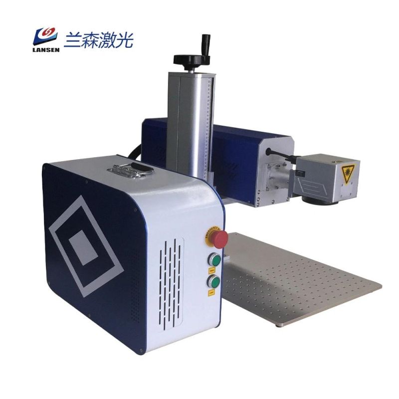 RF Metal Tube CO2 Laser Marking Engraving Machine Glass Fabric