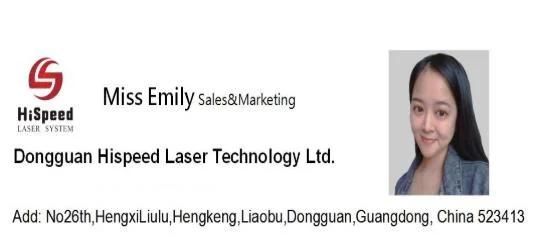 Fabric MDF Plastic CNC CO2 Laser Cutting Machine Favorable Price