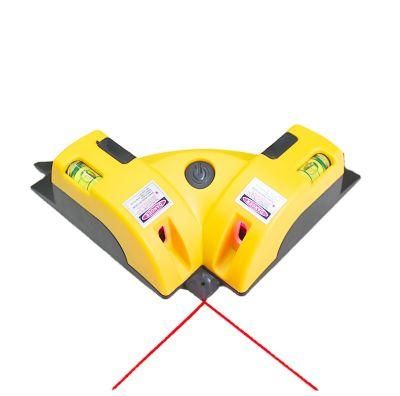 Right Angle Laser Level Cross Line Tiling Leveling Laser