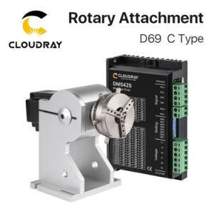 Cloudray Am49 D69 C E Type Laser Marking Machine Rotary Attachment
