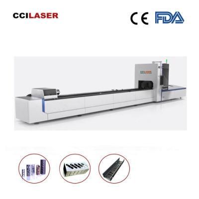 Square Tube Aluminium Round Tube Laser Cutting Machine for Stainless Steel Pipe Machinery CNC Fiber Laser Cutter