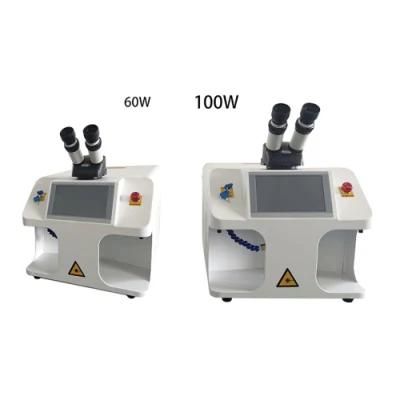 Jewelry Laser Spot Welding Machine for Sale Table Laser Welder Small Size YAG Welder