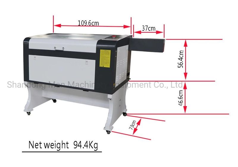 Wood Bamboo Denim Marble Jeans 6040 Mini Laser Engraving Machine