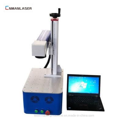 Split Portable JPG Picture Mini Fiber Laser Marking Machine Price