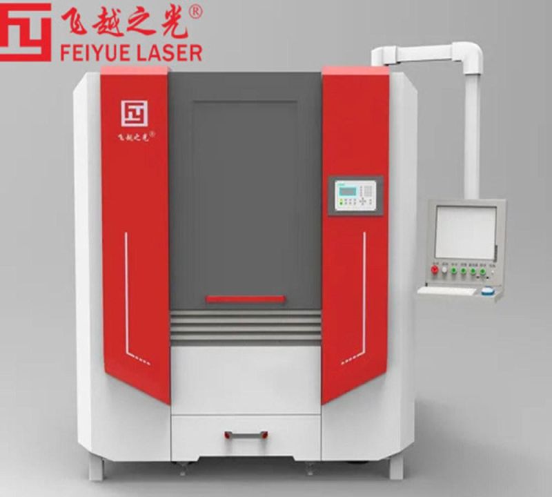 Fy6050 Watch Industry Feiyue Laser CNC High Precision Best Fiber Optical Metal Laser Cutter Machines Equipment Aluminum Copper Carbon Steel SUS Ss Laser Cutter