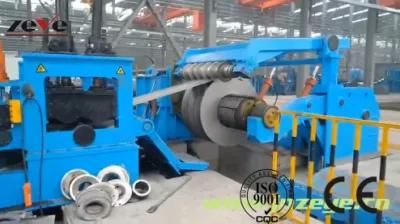 SAE1006/A36/Ss400/Q235/SGCC/SPHC Metal Slit Decoiler Machine Slittling Line From China Manufactor