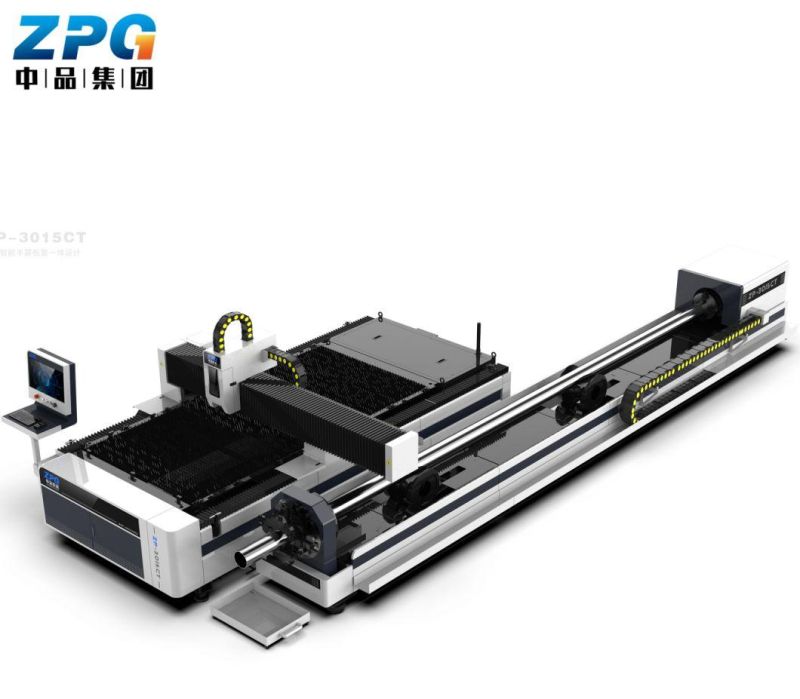 Zpg Fiber Laser Cutting Machine for Pipe and Sheet/CNC Machine/Laser Cutting/Small Desktop Laser Cutting Machines