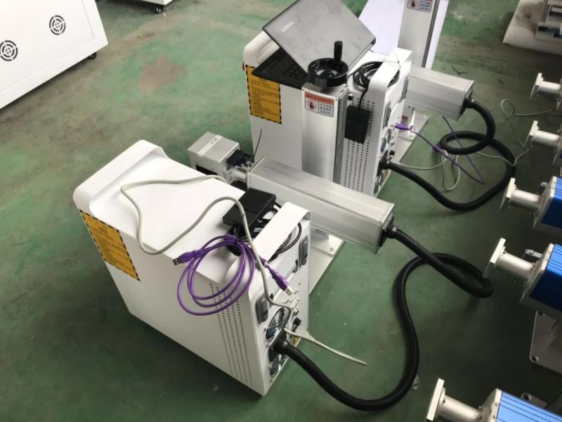 Mini Portable Fiber Laser Marking Machine with Ipg/Raycus/Jpt