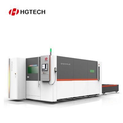 Hgtech GF3015 Promotion 3000W Cut Tube 1000W 2000W CNC Tube Fiber Metal Laser Cutting Machine for Metal Steel Pipe