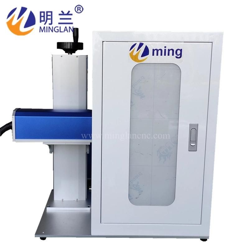 Portable 20W 30W 50W Metal Engraver Fiber Laser Marking Machine Factory Price
