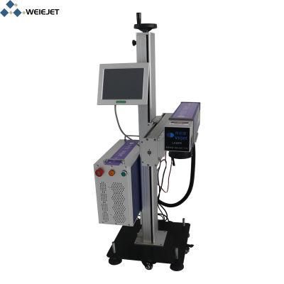 20W Fiber Laser Printer/Laser Marking Machine/Engraving Machine for PVC Pipe/Metallic Products Printing