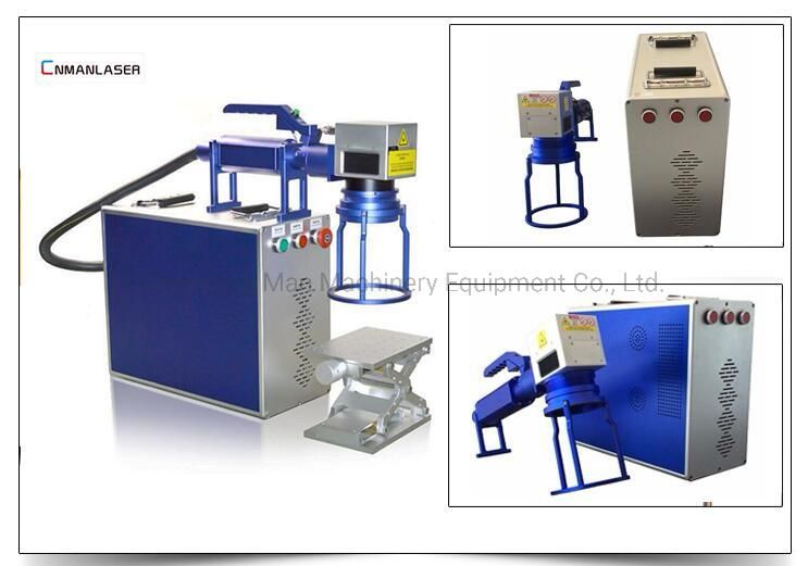 High Precision 20W 30W 50W Desktop Fiber Laser Marking Machine for Metal