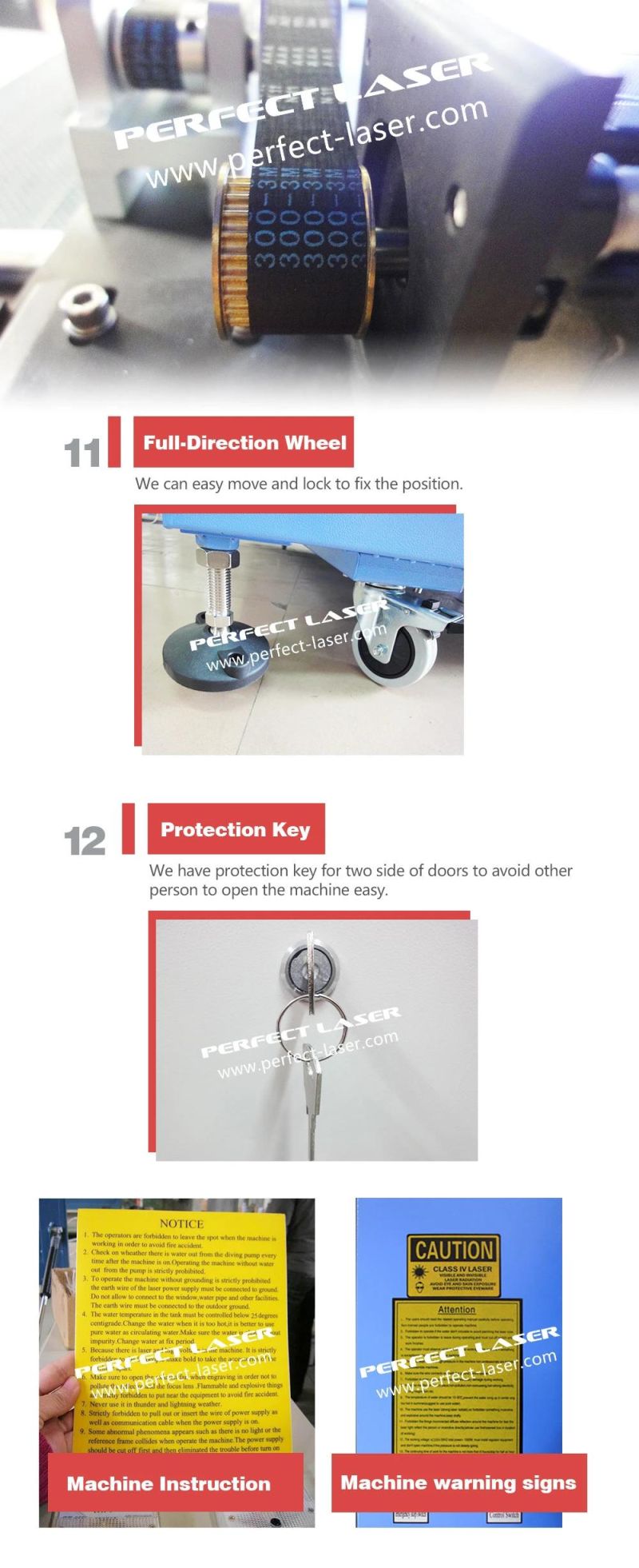 High Accuracy Fabric Wood Paper Laser Cutting Machine