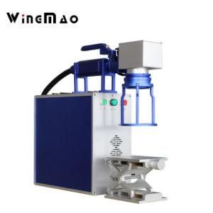 Handheld Easy Operation Fiber Laser Marking Machine for Plates/Pipe/Tire