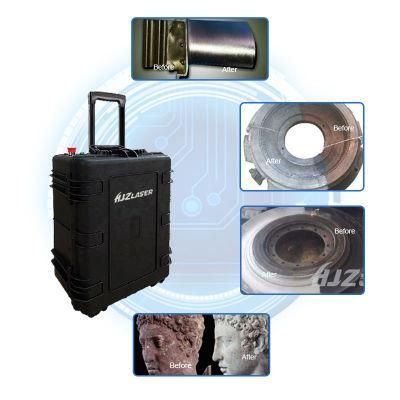 50W 100W Luggage Type Laser Cleaning Machine