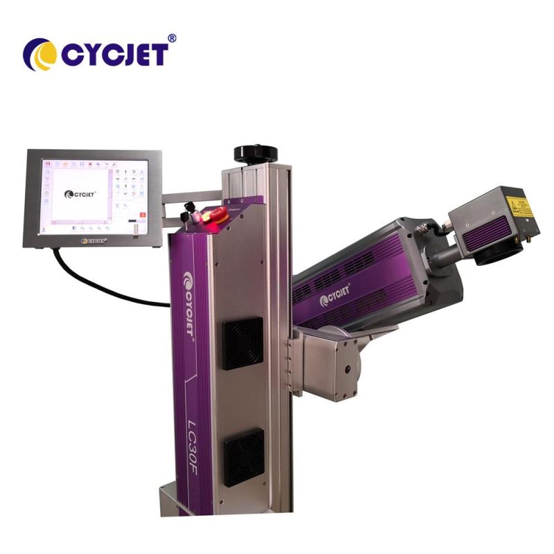 Cycjet Fly Laser Marking Machine LC30f for Pet Watter Bottle