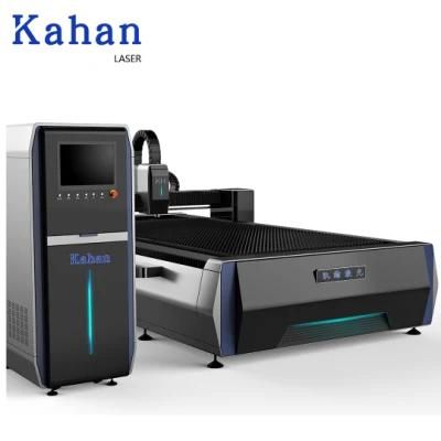 Kahan 500W-3000W High Speed of Fiber Laser Cutting Machine for Metal Precision Machining Graving and Cutting