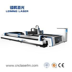 Metal Tube and Pipe Fiber Laser Cutting System with Exchange Table Lm3015am3