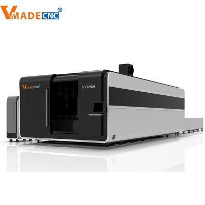 6kw 8kw 12kw Ipg Raycus Fiber Laser Cutting Machine with Precitec Procutter Laser Head 2040