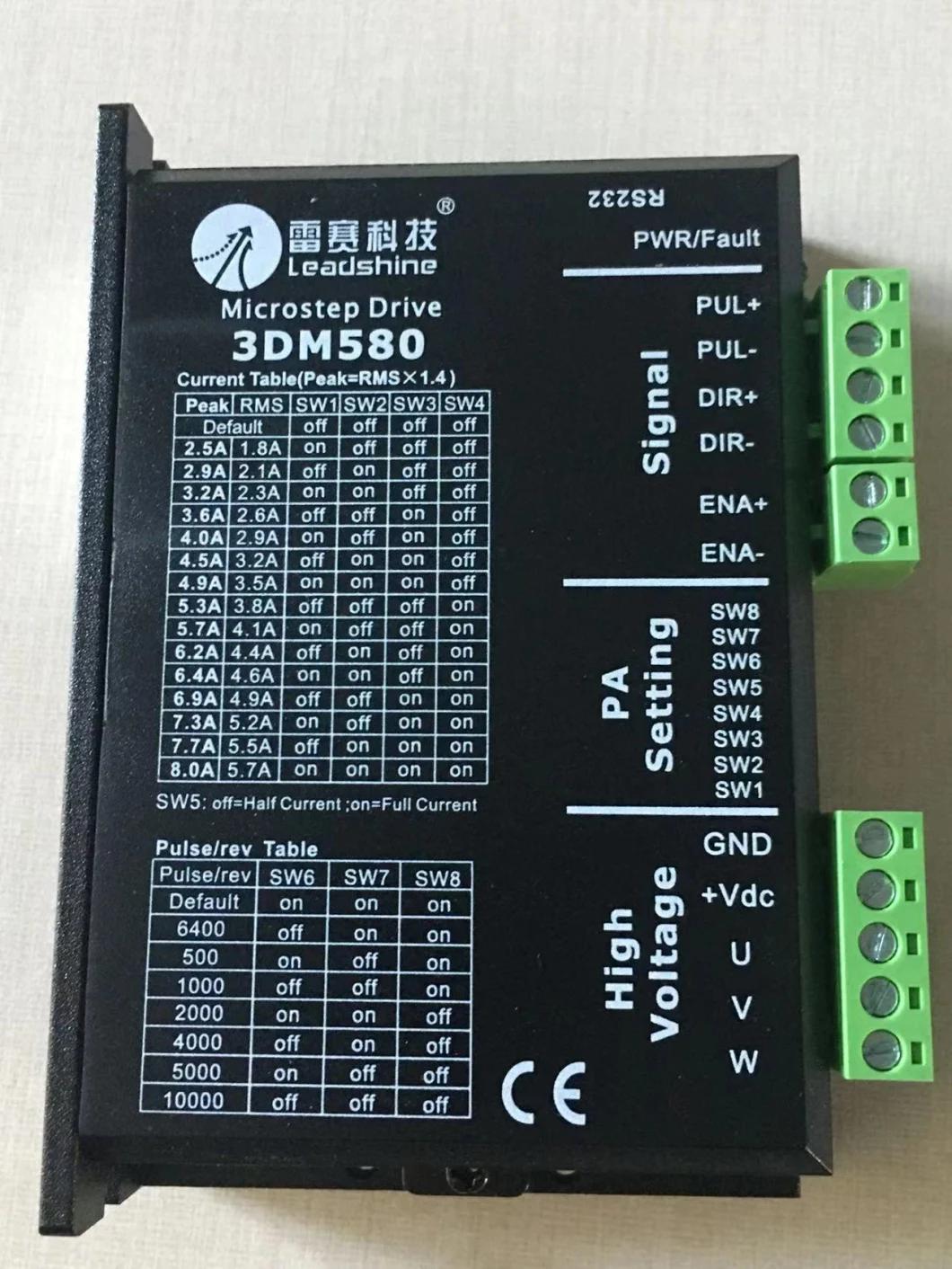 Leadshine 3dm580 Stepper Motor Driver for Cutting Machine