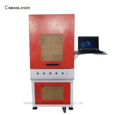 Enclosed Safety Metal Laser Marking Machine with Protective Cover