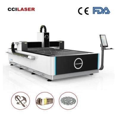 Fiber Laser for Metal Cutting Steel CNC Cutter with Ipg Raycus Laser Source
