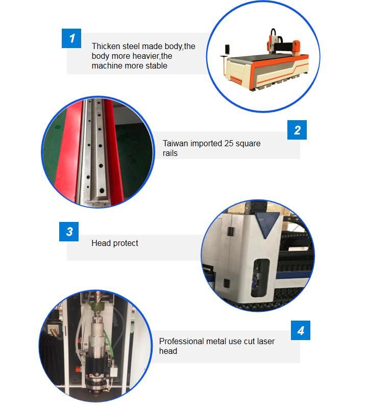 CNC Laser Cutter Carbon Metal Cutting CNC Aluminum Sheet Metal Fiber Laser Cutting Machine