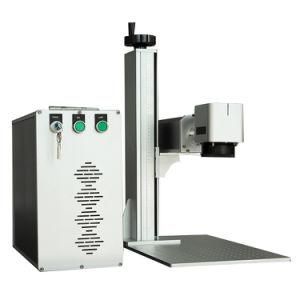 30W Desktop Split Style Fiber Laser Marking Machine for Metal and Nonmetal Materials