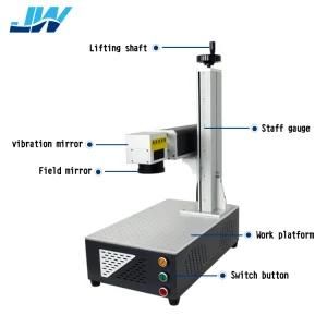 Portable Metal Fiber Laser Marking Engraving Machine