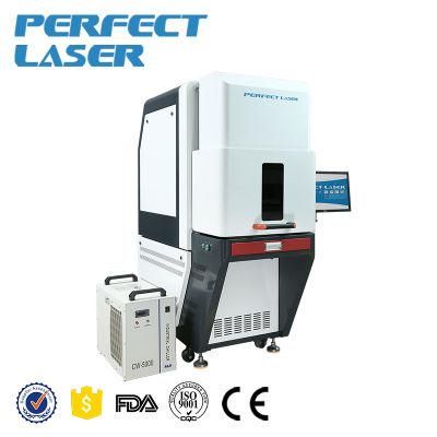 Perfect Laser -Full Enclosed Industrial Ultra-Fine UV Laser Marking Machine for Glass Plastic ABS Engraving and Printing