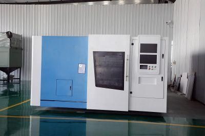 CNC Fiber Laser Cutting Cutter Cooper Ss. CS. Machine for Metal Sheet Cutting 8 mm 10 mm 12 mm with Full Cover