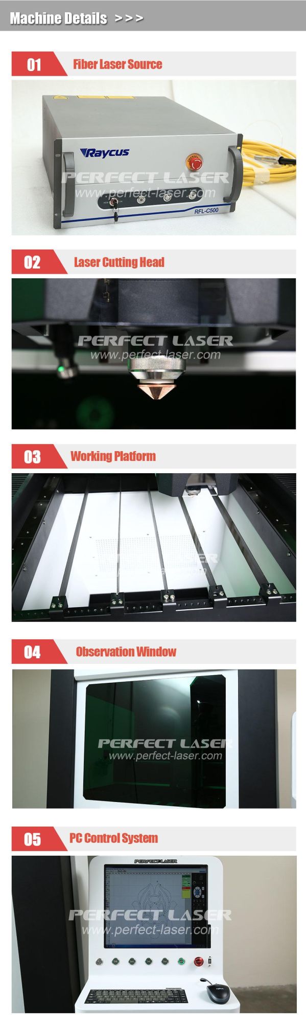 Customized Copper Brass Metal Small Fiber Laser Cutting Machine