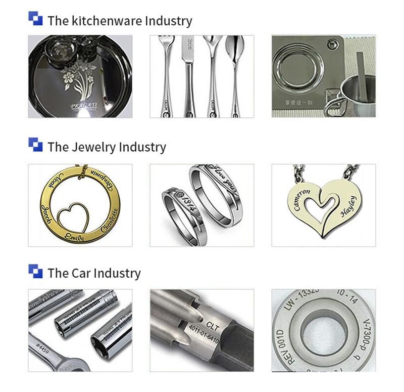 High Precision Fiber Laser Marker 2D/3D Split Type Laser Marking Machine Bar Code 30W Metal Engraving Machine