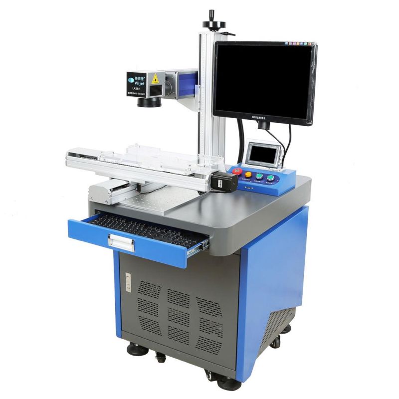 High Speed Fiber Laser Printer/Machine Laser Engraving/Marking Machine for Wrist Watch Cover