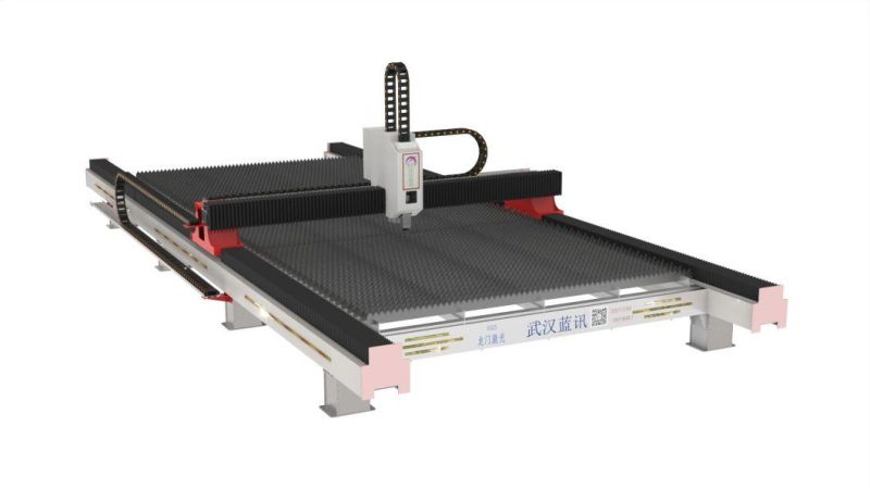 Lansun Double Beam Large Format Cutting Range CNC Fiber Laser Cutting Machine for Metal Steel 6kw/8kw/12kw/20kw Ss Stainless Steel/Alu Aluminum/CS Carbon Steel